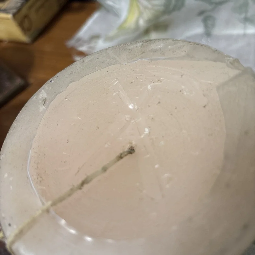 New Rose Water With‎ Lemon Grass Scented Pillar Candle 4